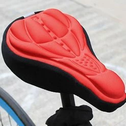 Unbranded 3d Soft Bike Seat Cover Bicycle Saddle Cycling Saddle Coussin De Siège En Mousse Confortable