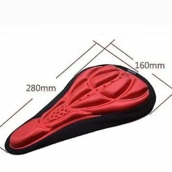 Unbranded 3d Soft Bike Seat Cover Bicycle Saddle Cycling Saddle Coussin De Siège En Mousse Confortable -Vélo fixie Soldes 370557813 max