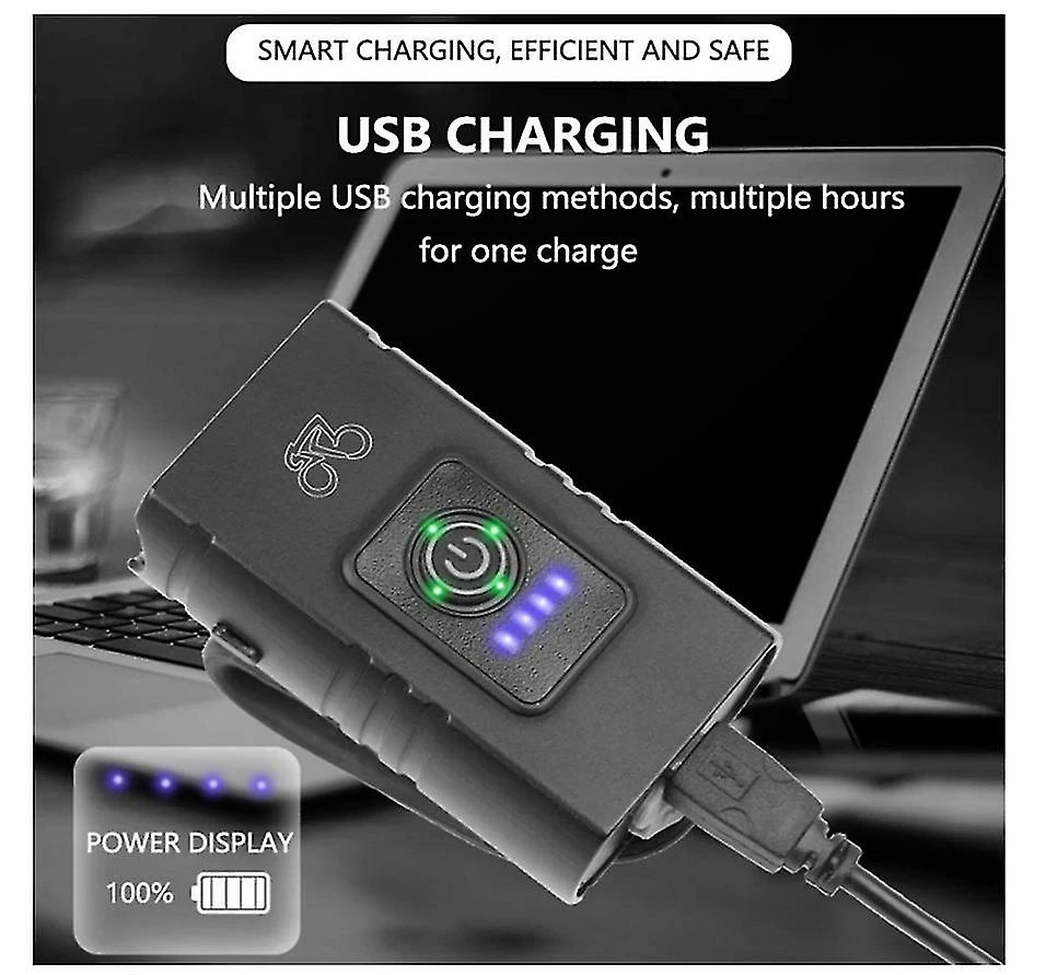 Unbranded Lumière De Vélo, Usb Rechargeable Vélo Phare 2000 Lumen Super Bright Bike Lumière Avant Ipx Qian 2 Unbranded Lumière De Vélo, Usb Rechargeable Vélo Phare 2000 Lumen Super Bright Bike Lumière Avant Ipx Qian – Image 2