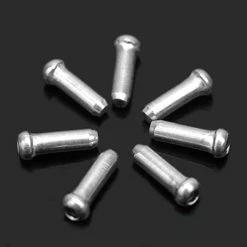 WOSAWE 100pcs Câble De Vélo End Caps Mountain Bike Cordon Aluminium End Caps Argent -Vélo fixie Soldes 371115383 max