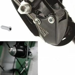 WOSAWE 100pcs Câble De Vélo End Caps Mountain Bike Cordon Aluminium End Caps Argent -Vélo fixie Soldes 371115417 max