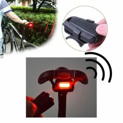 Unbranded Alarme Antivol De Vélo Usb Charge Tail Lamp Bike Finder Lantern Horn Sirène -Vélo fixie Soldes 374645822 max