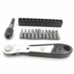 Unbranded Mountain Bike Ratchet Wrench Set Allen Key Repair Socket Clé De Vélo Clé -Vélo fixie Soldes 374646567 max