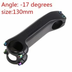 Unbranded Full Carbon Fiber Mtb Road Bicycle Riser Rod Stem Road Ultra-light Bike 28.6-31.8mm 6/17 Guidon Tiges