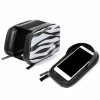 Unbranded Hard Shell Mountain Bike Front Frame Bag Bicycle Top Tube Grande Capacité Case