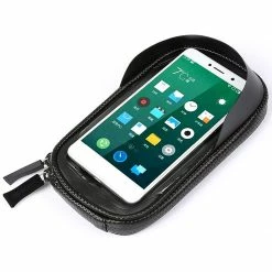 Unbranded Hard Shell Mountain Bike Front Frame Bag Bicycle Top Tube Grande Capacité Case -Vélo fixie Soldes 374650142 max