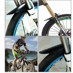 Hggqvvs Garde-boue De Vélo De Montagne, Garde-boue De VTT Réglable, Compatible Avec L’aile De Vélo Avant Et Arrière, Compatible Avec 26 « , 27.5 « , 29 « , Plus La Taille Et Les Tailles De Roue De Fat Bike -Vélo fixie Soldes 378930445 max