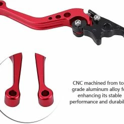 Hggqvvs Levier De Frein De Moto, 1 Paire 7/8 « 22mm Levier De Frein De Moto Universel 125cc Pit Bike Embrayage -Vélo fixie Soldes 380678650 max