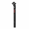 Unbranded Mountain Bike Smart Seat Post Bicycle En Alliage D’aluminium Tube De Selle Capteur De Frein Feu Arrière Tige De Selle Réglable 30.4 / 31.6mm