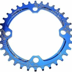 Unbranded Narrow Wide Chainring 104 Bike Bcd 34t Bike Single Chainring Pour 9 10 11 Mountain Bike Road Bike Bmx