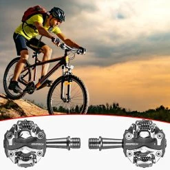 Unbranded Pédales De Vélo De Montagne Légèrement Alliage D’aluminium Pédales De Vélo Plate-forme Pédales Pour Route Mountain Bmx Bike Vélos De Loisirs -Vélo fixie Soldes 401015697 max