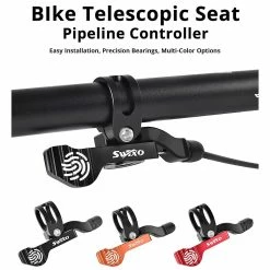 Unbranded Alliage D’aluminium Mountain Road Bike Compte-gouttes Tige De Selle Support Cnc Levier à Distance -Vélo fixie Soldes 409440714 max