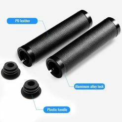 Unbranded Mtb Road Bike Grips Poignées Poignées End Grip Vélo Accessoires 22.2mm -Vélo fixie Soldes 409450423 max