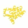 Unbranded 10pcs Mtb Bike Road Bicyle S Style Câble De Frein Clips Guides De Logement Jaune