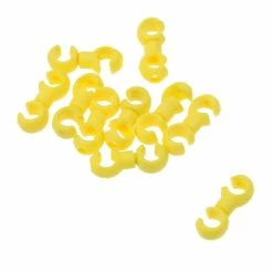 Unbranded 10pcs Mtb Bike Road Bicyle S Style Câble De Frein Clips Guides De Logement Jaune -Vélo fixie Soldes 412185421 max