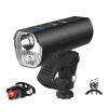 Unbranded Smart Bike Light Set Rechargeable Super Bright Bicycle Phare