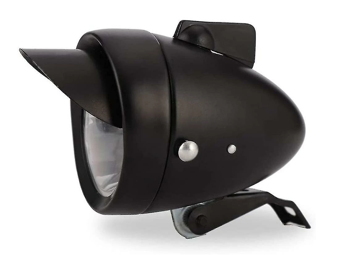 Unbranded Rétro Super Bright Led Bicycle Front Head Light Chrome Visor Bullet Headlamp Headlight Waterproof Bike Lamp Bicycle Accessories (noir) 3 Unbranded Rétro Super Bright Led Bicycle Front Head Light Chrome Visor Bullet Headlamp Headlight Waterproof Bike Lamp Bicycle Accessories (noir) – Image 3