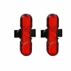 Vention 2 Pcs Bike Tail Light, Usb Rechargeable Bicycle Rear Light360 Degrés Rotation Waterproof Bicycle Tail Lamp 4 Modes Cycling Clignotant Safety Warning Lamp