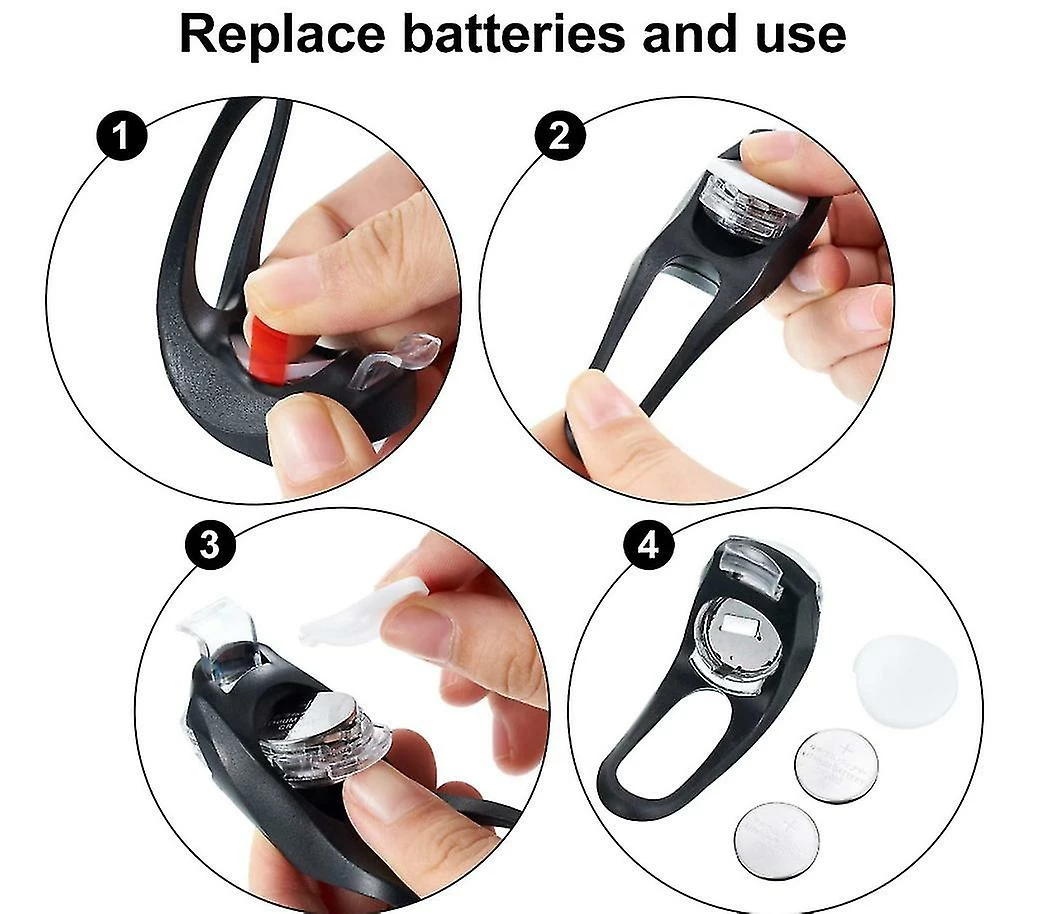 Vention 16 Pièces Bicycle Light Avant Et Arrière Silicone Led Bike Light Set Bike Headlight And Taillight Multi-purpose Waterproof Bike Light Road Mountain Bike 5 Vention 16 Pièces Bicycle Light Avant Et Arrière Silicone Led Bike Light Set Bike Headlight And Taillight Multi-purpose Waterproof Bike Light Road Mountain Bike – Image 5