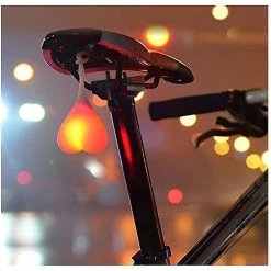 Vention Boules De Cyclisme Queue Silicone Light Creative Bike Waterproof Night Essential Led Warning Lights Bicycle Seat Back Egg Lamp (rouge) -Vélo fixie Soldes 437501788 max