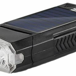 Vention Chargeur Solaire Phare De Vélo, Phare De Vélo Avec Haut-parleur Solar Rechargeable Bike Light Set, 6 Modes D’éclairage Multifonctions Advantage Bike Light Set(