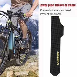 Born Pretty Universal Road Bicycle Chain Frame Anti-scratch Waterproof Bike Rear Fork Frame Guard Paster Cover Anti-skid Protector Sticker -Vélo fixie Soldes 464260784 max