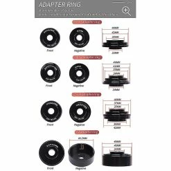 Unbranded Lebycle Bike Fixe Gear Axle Cente Tool Suit Bb86/30/92/pf30, Noir -Vélo fixie Soldes 473986058 max