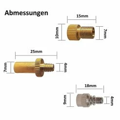 Unbranded Valve Sv Av Dv Adapter Set Bike Tire Pump Adapter Kit Pompe Gonflable Pompe -Vélo fixie Soldes 473986417 max