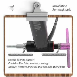 Unbranded Lebycle Bike Fixe Gear Axle Cente Tool Suit Bb86/30/92/pf30, Violet -Vélo fixie Soldes 473988497 max