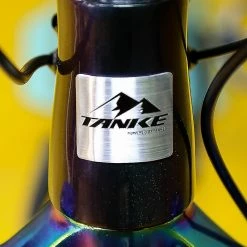 Unbranded Tanke Alliage D’aluminium Bike Head Badge Decals Bicycle Compatible Withk Sticker -Vélo fixie Soldes 473988523 max