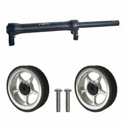 Unbranded Poday Folding Bike Barre D’extension De Roue Facile Avec Roue Facile E