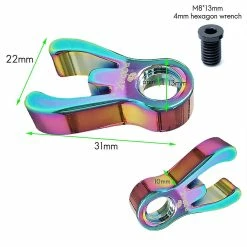 Unbranded Poday Folding Bike Catcher Crab Clamp Compatible Avec Brompton Head Tube Catcher -Vélo fixie Soldes 473997454 max