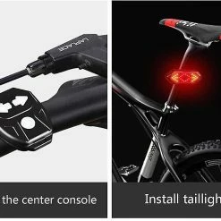 Rosalind Feu Arrière De Vélo Usb Clignotants Rechargeables Smart Wireless Remote Control Bike Feu Arrière -Vélo fixie Soldes 476053242 max