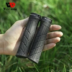 Bimirth West Biking Bicycle Grips Soft Rubber MTB Road Bike Grips Anti-antidérapant Housse De Guidon Ergonomique -Vélo fixie Soldes 476473368 max