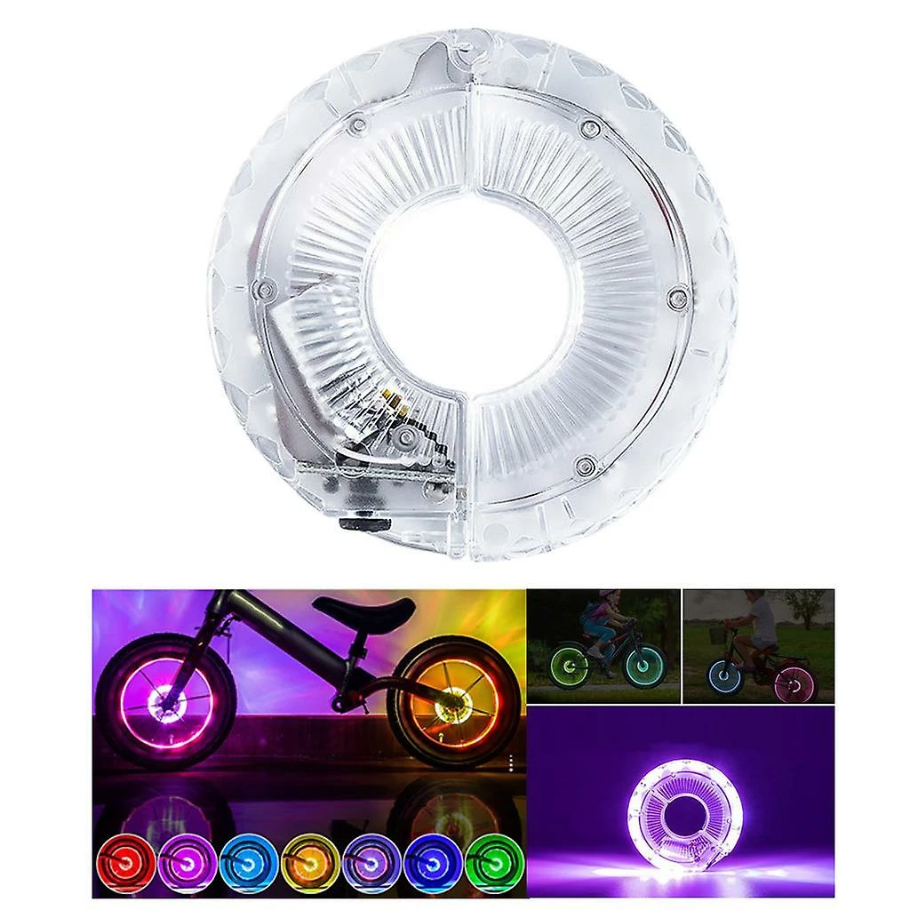 Unbranded Bike Hub Spoke Light Bicycle Wheel Lamp Rechargeable Cycling Night Lights 2 Unbranded Bike Hub Spoke Light Bicycle Wheel Lamp Rechargeable Cycling Night Lights – Image 2