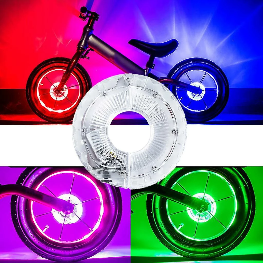 Unbranded Bike Hub Spoke Light Bicycle Wheel Lamp Rechargeable Cycling Night Lights 3 Unbranded Bike Hub Spoke Light Bicycle Wheel Lamp Rechargeable Cycling Night Lights – Image 3