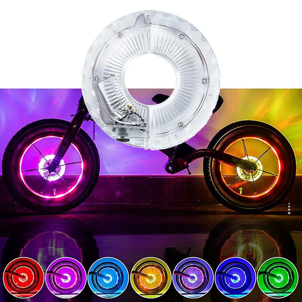 Unbranded Bike Hub Spoke Light Bicycle Wheel Lamp Rechargeable Cycling Night Lights 5 Unbranded Bike Hub Spoke Light Bicycle Wheel Lamp Rechargeable Cycling Night Lights – Image 5