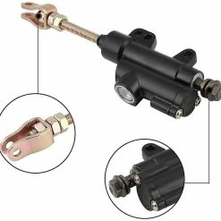 Unbranded Frein Arrière Maître-cylindre, Universal Pit Bike Frein Arrière Maître-cylindre Moto Mât Hydraulique -Vélo fixie Soldes 480217603 max