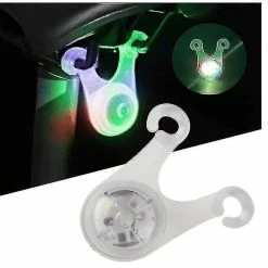 Unbranded Clourful Bike Feu Arrière Feu Arrière Veille Veille Signal De Sécurité Lumière Flash Trois Luminosité Mode (clourful)