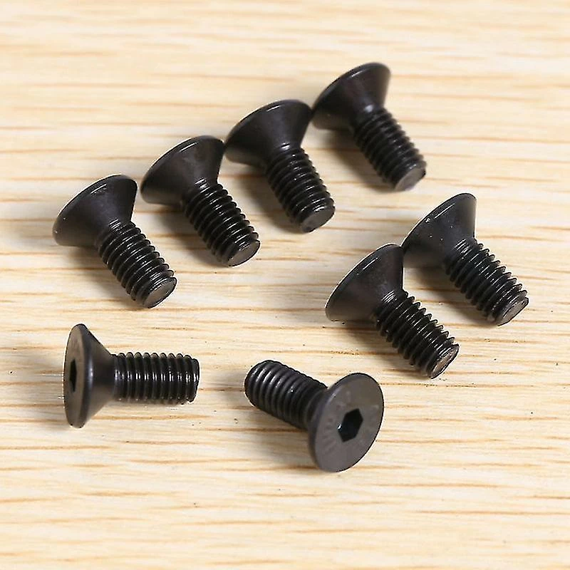 Unbranded Dropship-8pcs MTB Bike Lock Chaussure Cleat Vis De Montage Pour Shimano Spd Auto-locking Pedal Lock Steel Noir 4 Unbranded Dropship-8pcs MTB Bike Lock Chaussure Cleat Vis De Montage Pour Shimano Spd Auto-locking Pedal Lock Steel Noir – Image 4