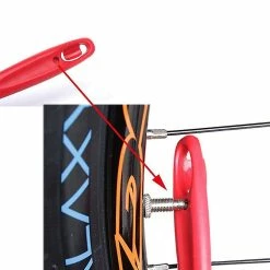 Aowear 2 Pcs Bicycle Tire Spoon Bike Accessoires Opener Breaker Tool Bicycle Tire Lever -Vélo fixie Soldes 504120436 max