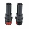 Unbranded 2pcs Mountain Bike Brake Pivot Frame Screw Bolt M10 Fork For V Brake Systems Column Bike Brake Screw Parts (noir)