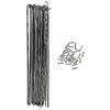 Unbranded 30pcs Bike Steel Spokes Utile Mountain Bike Wheel Spokes Fournitures