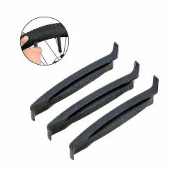 Unbranded 3pcs Bike Tire Lever Repair Kit Tire Pry Bar Cycling Repair Tool Accessoires Nylon Plastic Tyre Rods (noir)