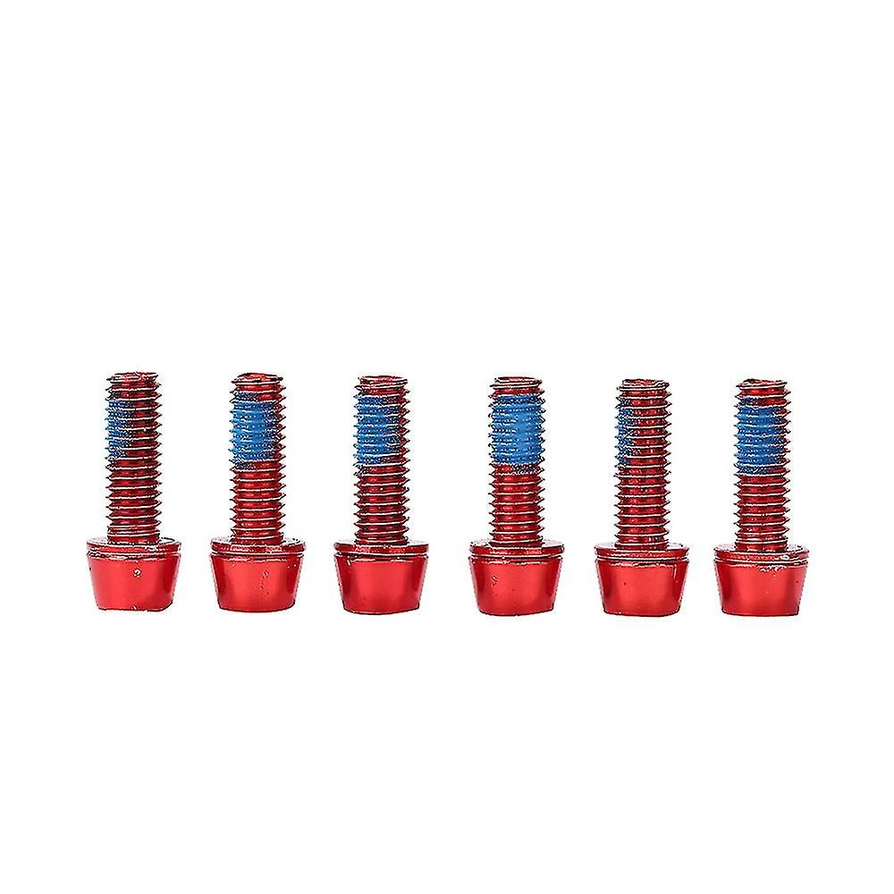 Vention 6pcs Disc Brake Screw Mountain Bike Fixing Bolts Vis M6x18mm Vélo Coloré 1 Vention 6pcs Disc Brake Screw Mountain Bike Fixing Bolts Vis M6x18mm Vélo Coloré