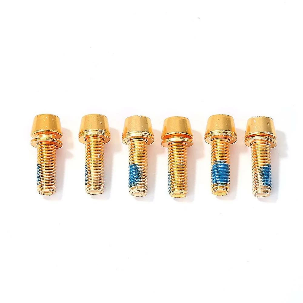 Vention 6pcs Disc Brake Screw Mountain Bike Fixing Bolts Vis M6x18mm Vélo Coloré 3 Vention 6pcs Disc Brake Screw Mountain Bike Fixing Bolts Vis M6x18mm Vélo Coloré – Image 3