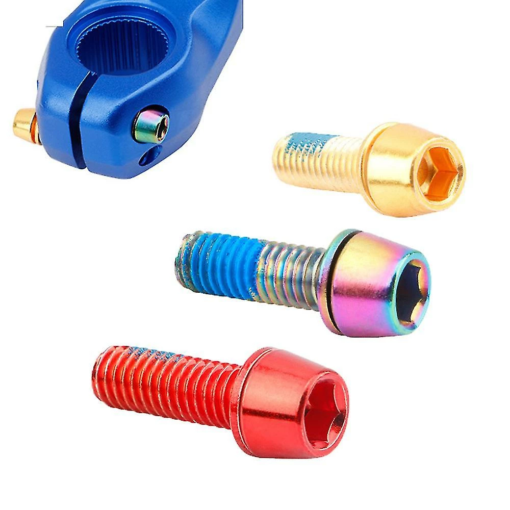 Vention 6pcs Disc Brake Screw Mountain Bike Fixing Bolts Vis M6x18mm Vélo Coloré 5 Vention 6pcs Disc Brake Screw Mountain Bike Fixing Bolts Vis M6x18mm Vélo Coloré – Image 5