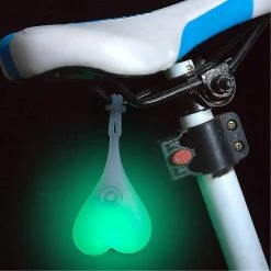 Unbranded Imperméable à L’eau Silicone Bike Egg Lamp Night Cycling Siège Arrière Rétro-éclairages -Vélo fixie Soldes 512758640 max