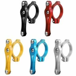 Unbranded Alliage D’aluminium VTT Road Bike Bottle Holder Adaptateur Bouteille D’eau Pince