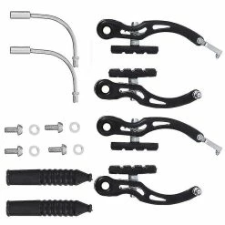 Unbranded 2 Paires V Brake Prime Durable Premium V Brake Bike Parts Accessoires Caliper Brake Bicycles -Vélo fixie Soldes 516843774 max